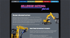 Desktop Screenshot of milleniumplant.co.za